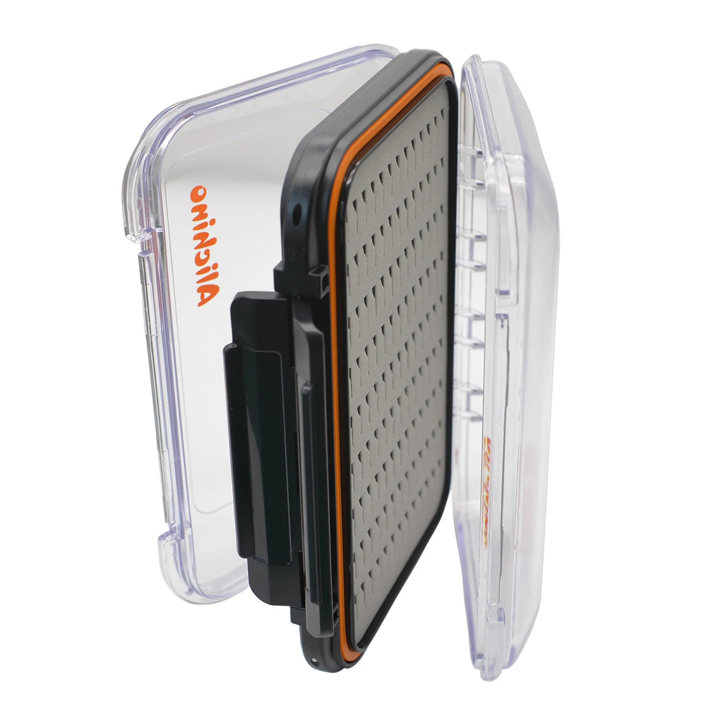 Waterproof Two-Sided Fly Box – Transparent Storage for Fishing Jig Lures