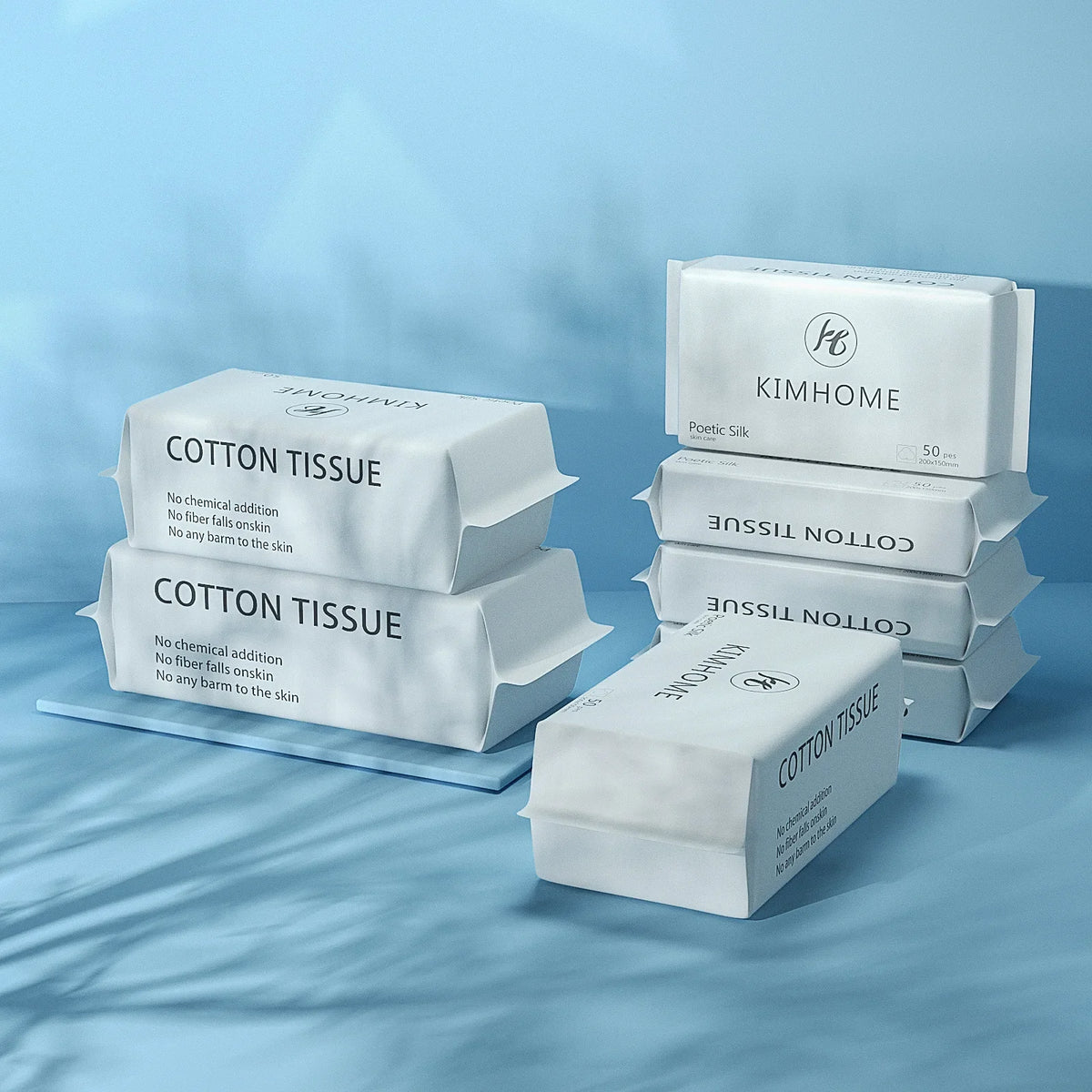 Soft Cotton Disposable Face Towels – Absorbent Rags for Skincare and Bathing
