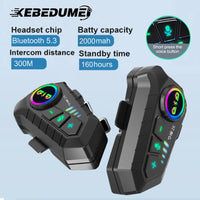 Wireless Motorcycle Intercom Headset – Bluetooth Helmet Audio for Riders