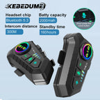 Wireless Motorcycle Intercom Headset – Bluetooth Helmet Audio for Riders