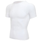Men's Compression Shapewear Shirt – V-Neck Tummy Control for Fitness Workout