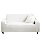 Jacquard Stretch Sofa Cover – Elastic Slipcover for L Shape and Standard Couches