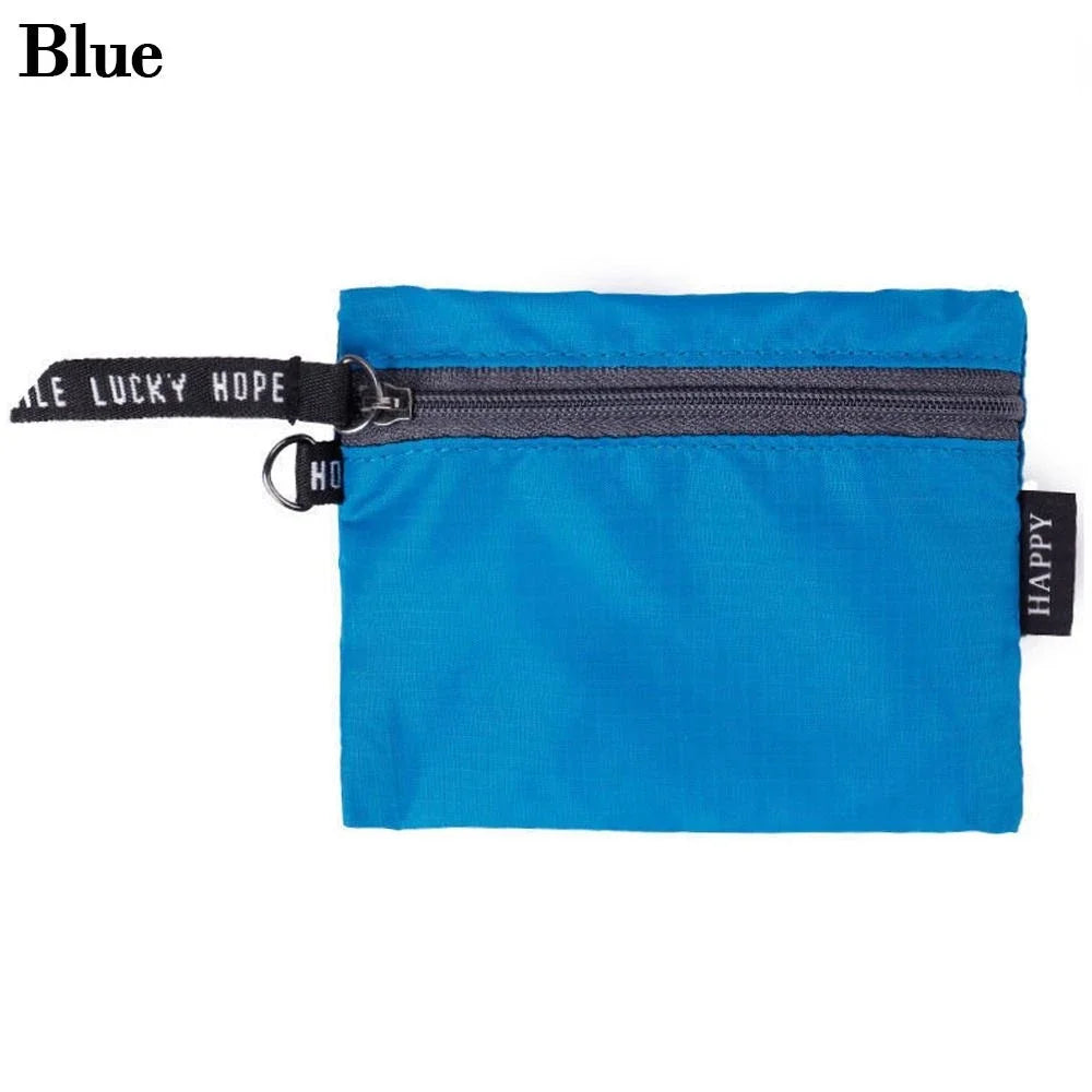 Waterproof Zipper Storage Pouch – Portable Organizer for Travel and Outdoor Hiking