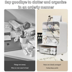 Slanted Desk Organizer – Large Capacity Stationery Holder for Office Storage