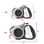 Retractable Nylon Dog Leash – Durable Automatic Lead for Small to Large Pets