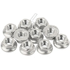 Aluminum Alloy Flange Lock Nut M4 – Universal Parts for 1/10 RC Crawler