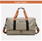 Portable Duffle Gym Bag – Lightweight Fitness Carry-on for Travel and Sports