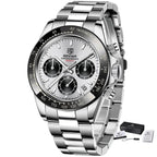 BENYAR Stainless Steel Chronograph Watch – Luxury Quartz for Men