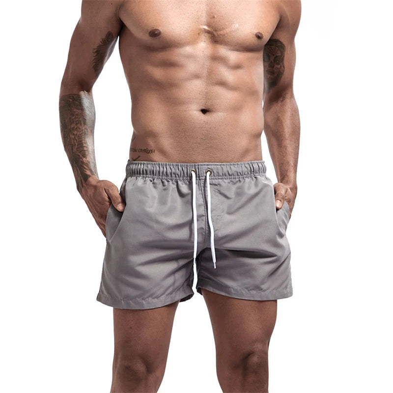 Mens Quick Dry Swim Trunks – Lightweight Beach Shorts for Summer Swimming