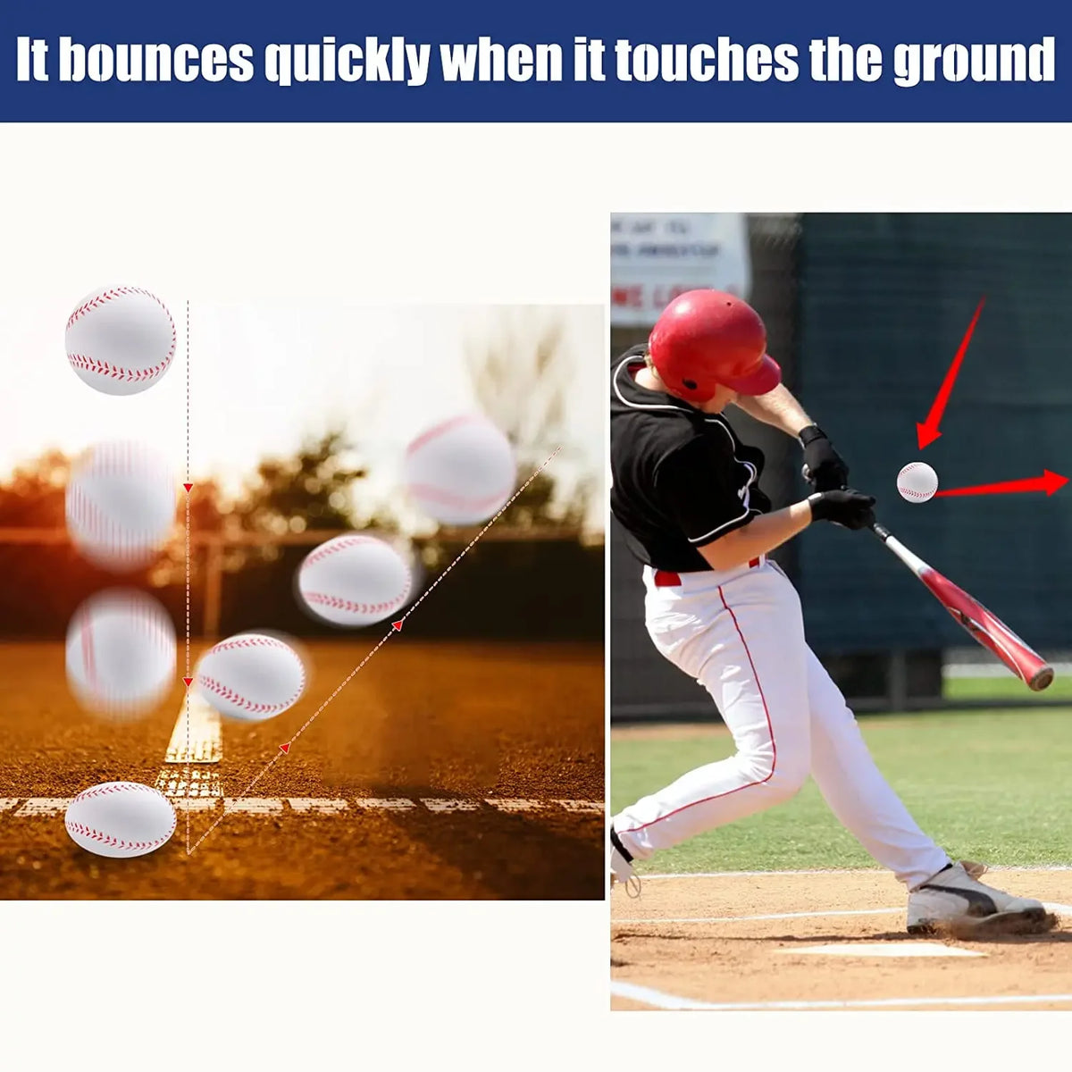 Handmade Baseball – Training Practice Ball for Team Games and Fitness