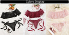 Floral Lace Lingerie Set – See Through Bralette for Romantic Evenings
