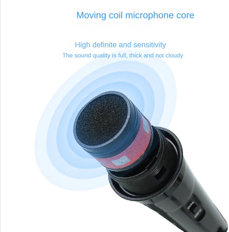 Wired Karaoke Microphone – 16.4ft XLR Condenser Mic for Singing Performance