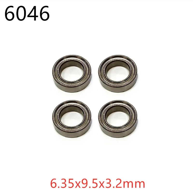 RC Car Spare Parts – Oil Shock Absorbers and Tires for 1/16 Scale Models