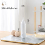 Handheld Electric Milk Frother – Automatic Kitchen Whisk for Coffee Foaming