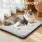 Self-Warming Pet Pad – Thermal Bed Mat for Cats and Dogs in Winter