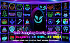LED Gesture Sensing Mask – Luminous Kids Costume for Halloween Parties
