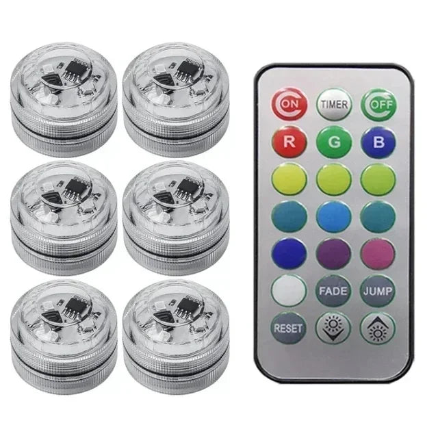 Wireless LED Ambient Interior Light – Adhesive Atmosphere Lamp for Auto Decor
