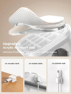 Magnetic Cable Clips – Adjustable Adhesive Cord Holder for Office Desk