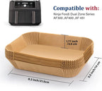 Disposable Air Fryer Paper Liners – Non-Stick Baking Sheets for Ninja Dual XL