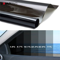 Black Window Tint Film – 50cmx3m Heat Control for Car Solar UV Protection