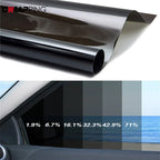 Black Window Tint Film – 50cmx3m Heat Control for Car Solar UV Protection