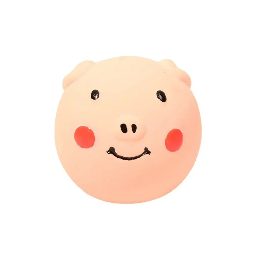 Latex Pig Squeaky Dog Toy – Bite-Resistant Molar Toy for Pet Playtime