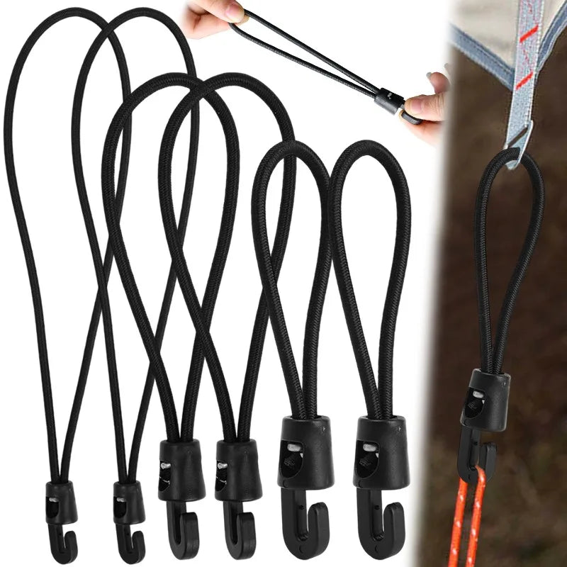 Elastic Bungee Cord Set – Heavy Duty Luggage Straps for Camping and Travel