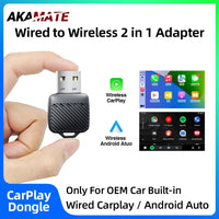Wireless CarPlay Adapter – Plug and Play Dongle for OEM Wired Systems
