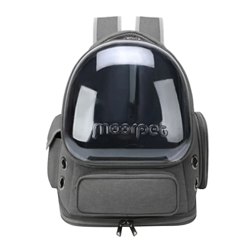Transparent Pet Carrier Backpack – Breathable Travel Bag for Cats and Dogs