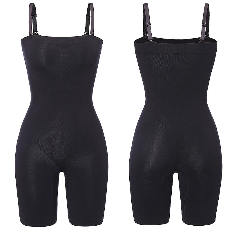 Strapless Shapewear Bodysuit – Tummy Control Body Shaper for Waist Training