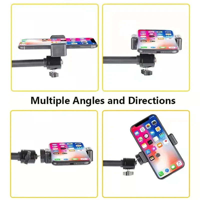 Overhead Tripod Stand – Ring Light with Phone Holder for Nail Art Photography
