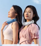 Portable Neck Fan – 10000mAh Rechargeable Silent Cooling for Outdoor Camping
