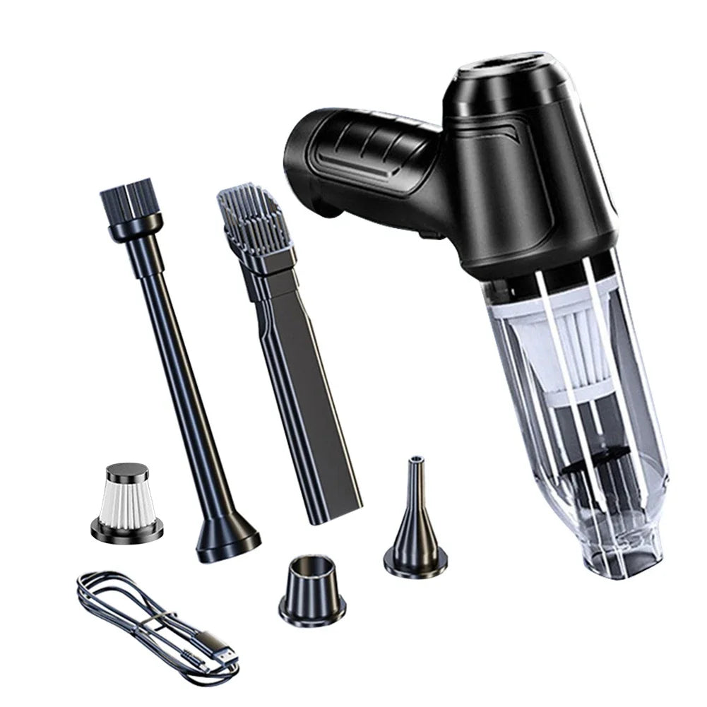 Portable Handheld Vacuum – Wireless Wet and Dry Cleaner for Car and Home