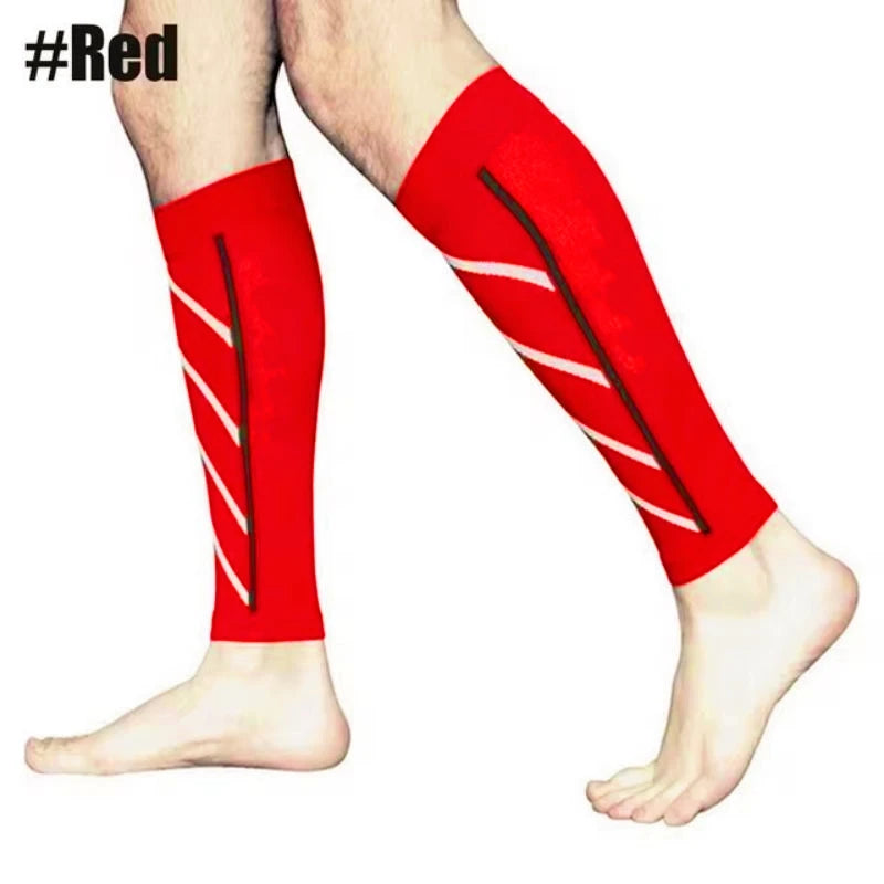 Compression Calf Sleeves – 20-30mmHg Shin Support for Running and Athletics