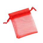 Organza Gauze Gift Bags – Drawstring Jewelry Pouches for Wedding Party Favors