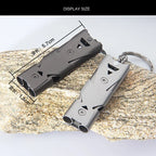 Emergency Survival Whistle – 180dB Aluminum Alloy for Outdoor Camping