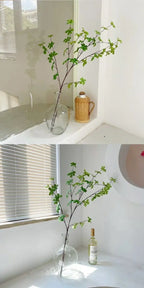Artificial Japanese Pieris – 35.4 Inch Faux Greenery for Nordic Home Decor