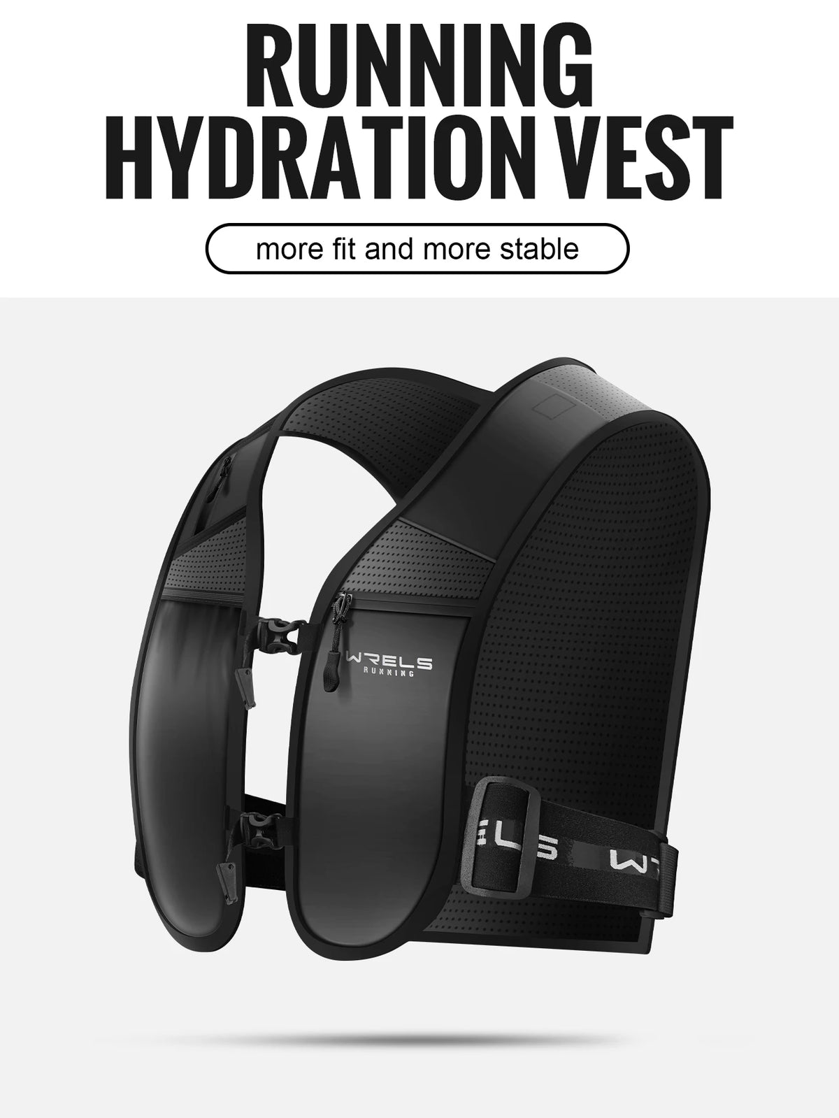 Lightweight Hydration Running Vest – Breathable Backpack for Marathon Hiking