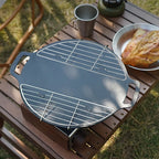 Stainless Steel Barbecue Steam Rack – Anti-Scorching Grill for Outdoor Camping