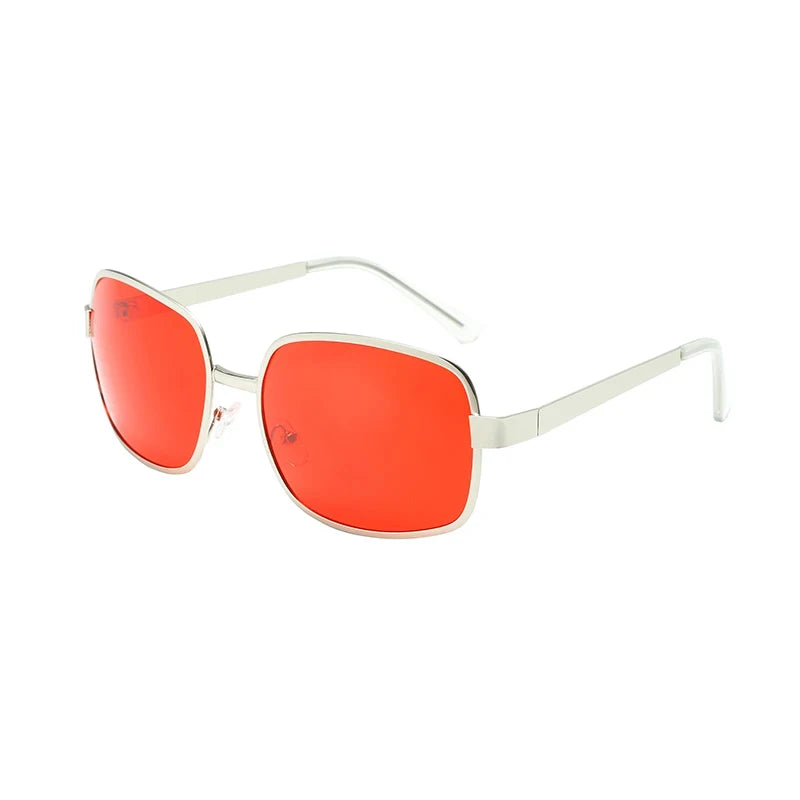 Tyler Durden Sunglasses – Red Lens Eyewear for Fight Club Cosplay