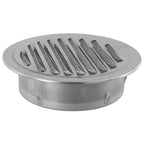 Stainless Steel Round Vent Grille – 70-300mm External Wall Duct for Ventilation