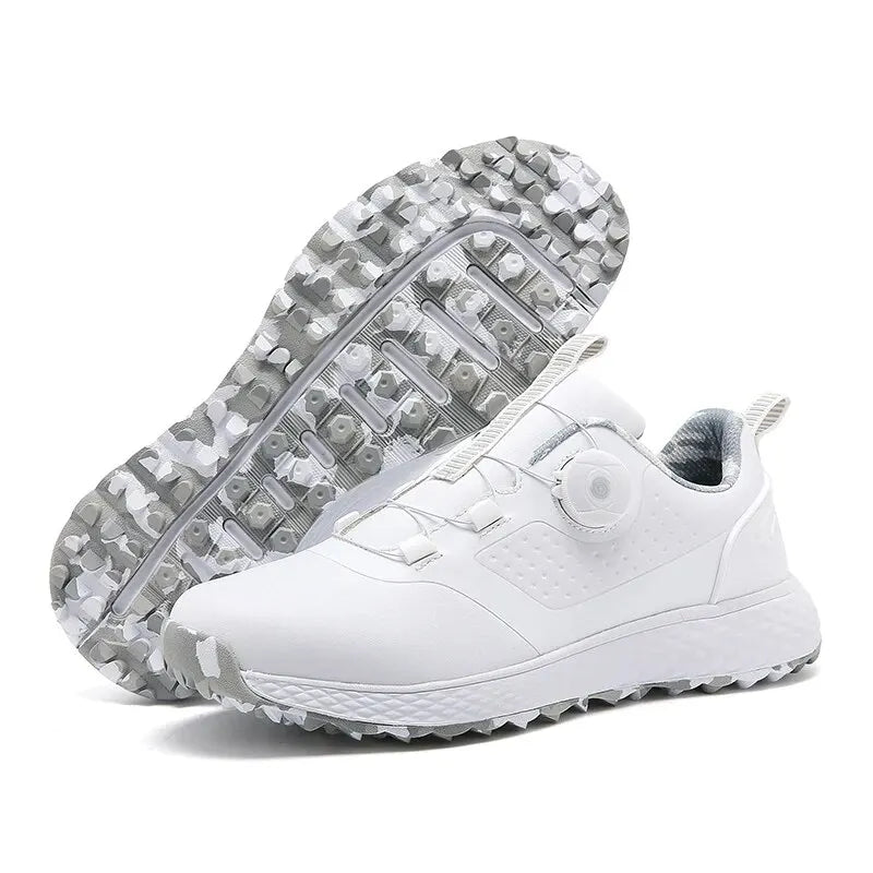 Waterproof Golf Sneakers – Casual Athletic Footwear for Men and Women