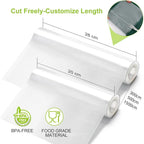 Embossed Vacuum Sealer Bags – Food Preservation Rolls for Sous Vide Cooking