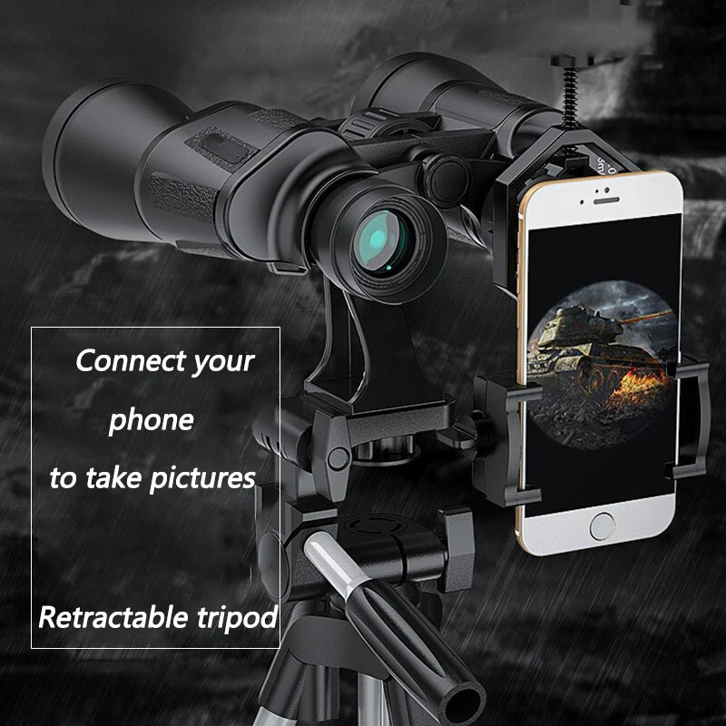 HD Zoom Binoculars – 20x50 BAK4 Prism Professional Telescope for Outdoor