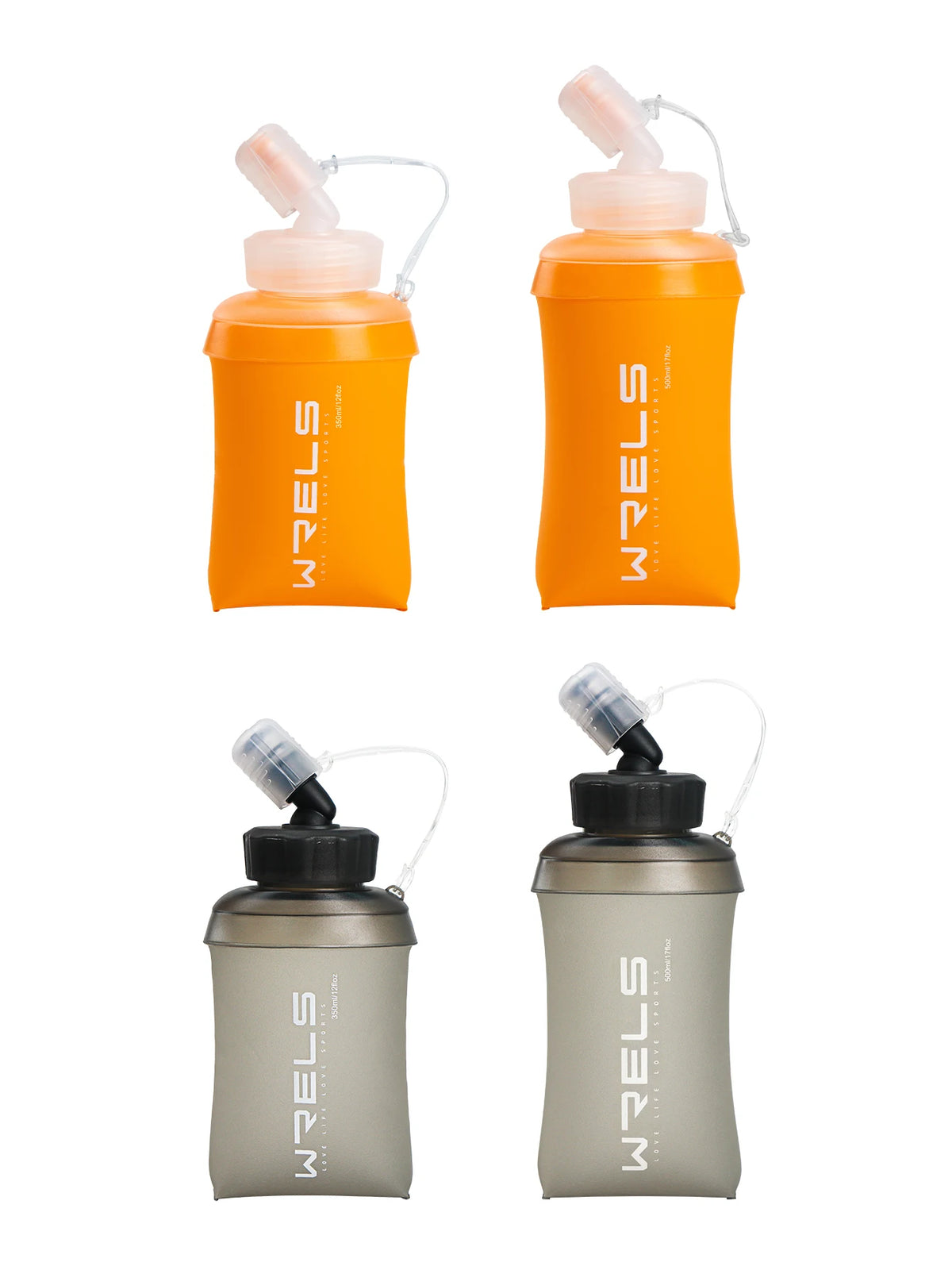 Foldable TPU Soft Flask – BPA-Free Water Bottle for Outdoor Running Sports