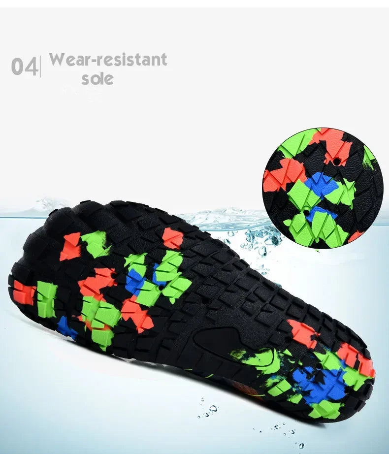 Quick-Dry Aqua Shoes – Barefoot Water Sneakers for Swimming and Beach