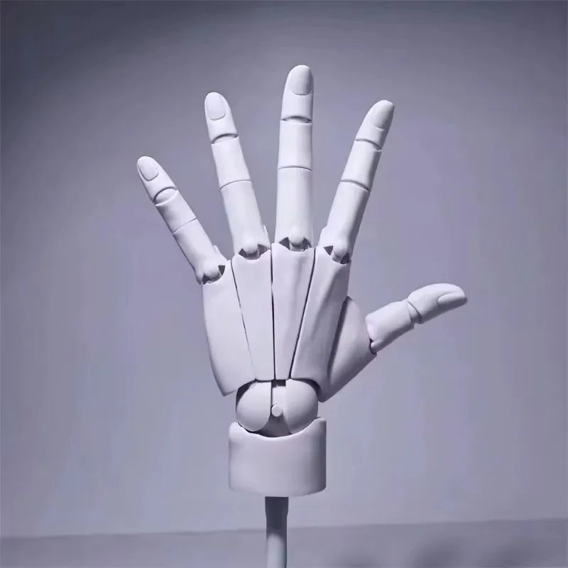 Articulated Wooden Hand Model – Posable Sketching Figurine for Artists
