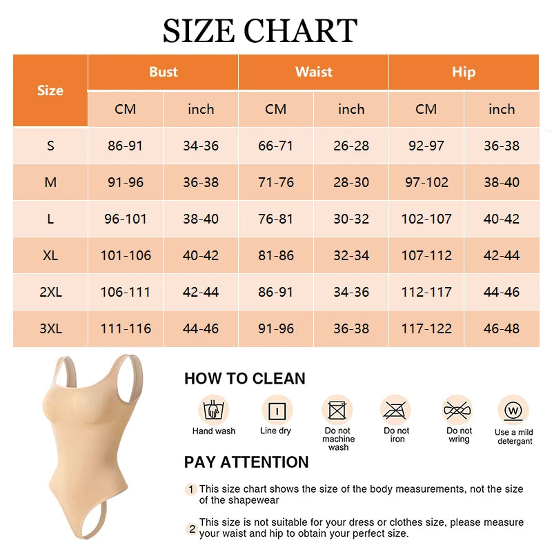 Seamless Tummy Control Bodysuit – Sculpting Shapewear for Women