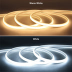 Waterproof COB LED Strip – Flexible High Brightness Ribbon for Home Lighting