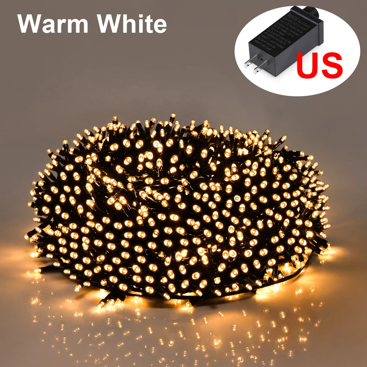 LED Fairy String Lights – Waterproof Garland for Indoor Outdoor Decor